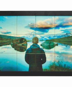 Framed Photo Tile Mural