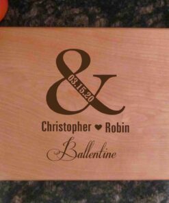 Personalized Cutting Board - Laser Engraved 161-169