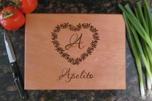 Personalized Cutting Board - Laser Engraved 264-269