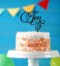 Birthday Cake Topper 2002