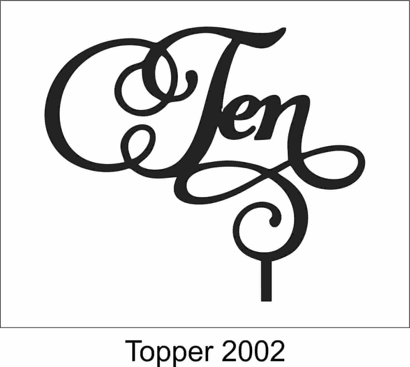 Birthday Cake Topper 2002 - Image 2