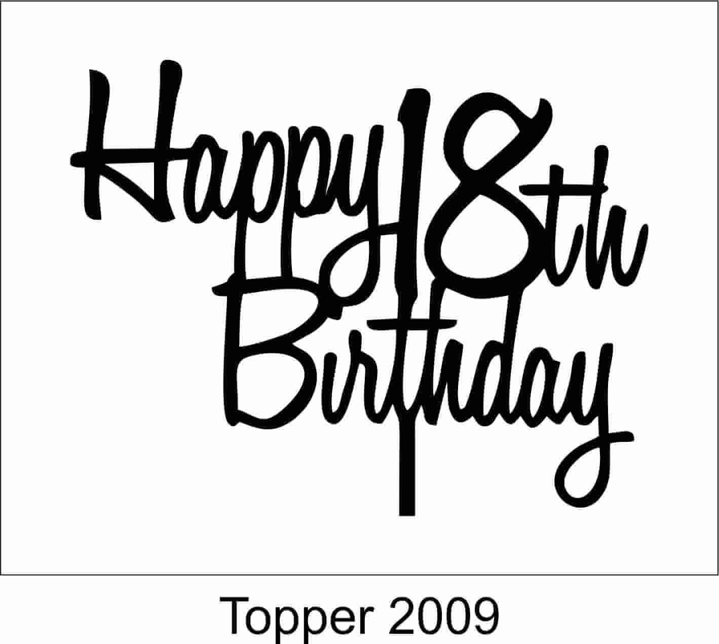 Birthday Cake Topper 2009 - Image 2