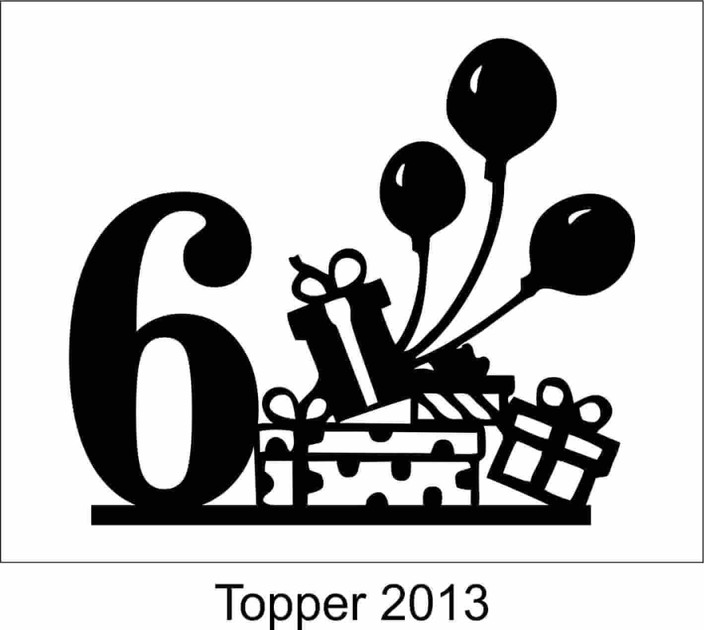 Birthday Cake Topper 2013 - Image 2