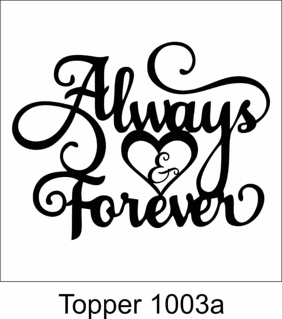 Personalized Cake Topper 1003a - Image 2