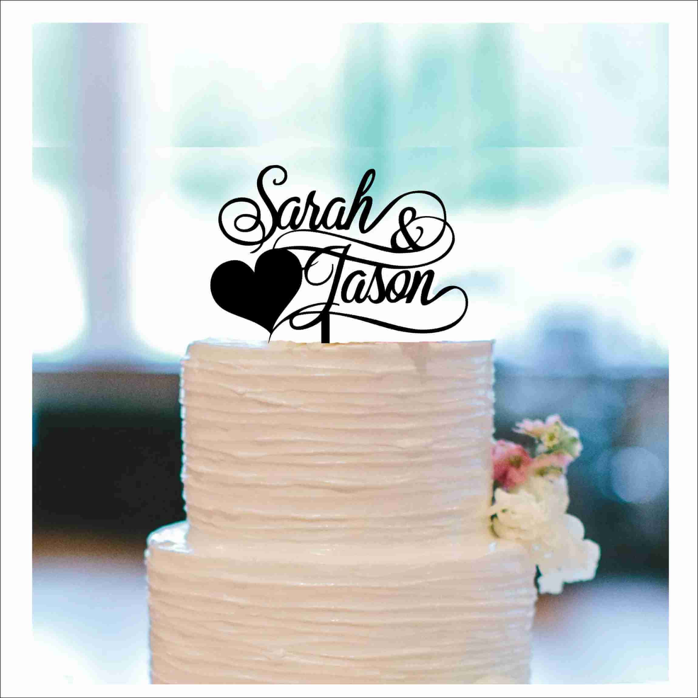 Personalized Cake Topper 1007