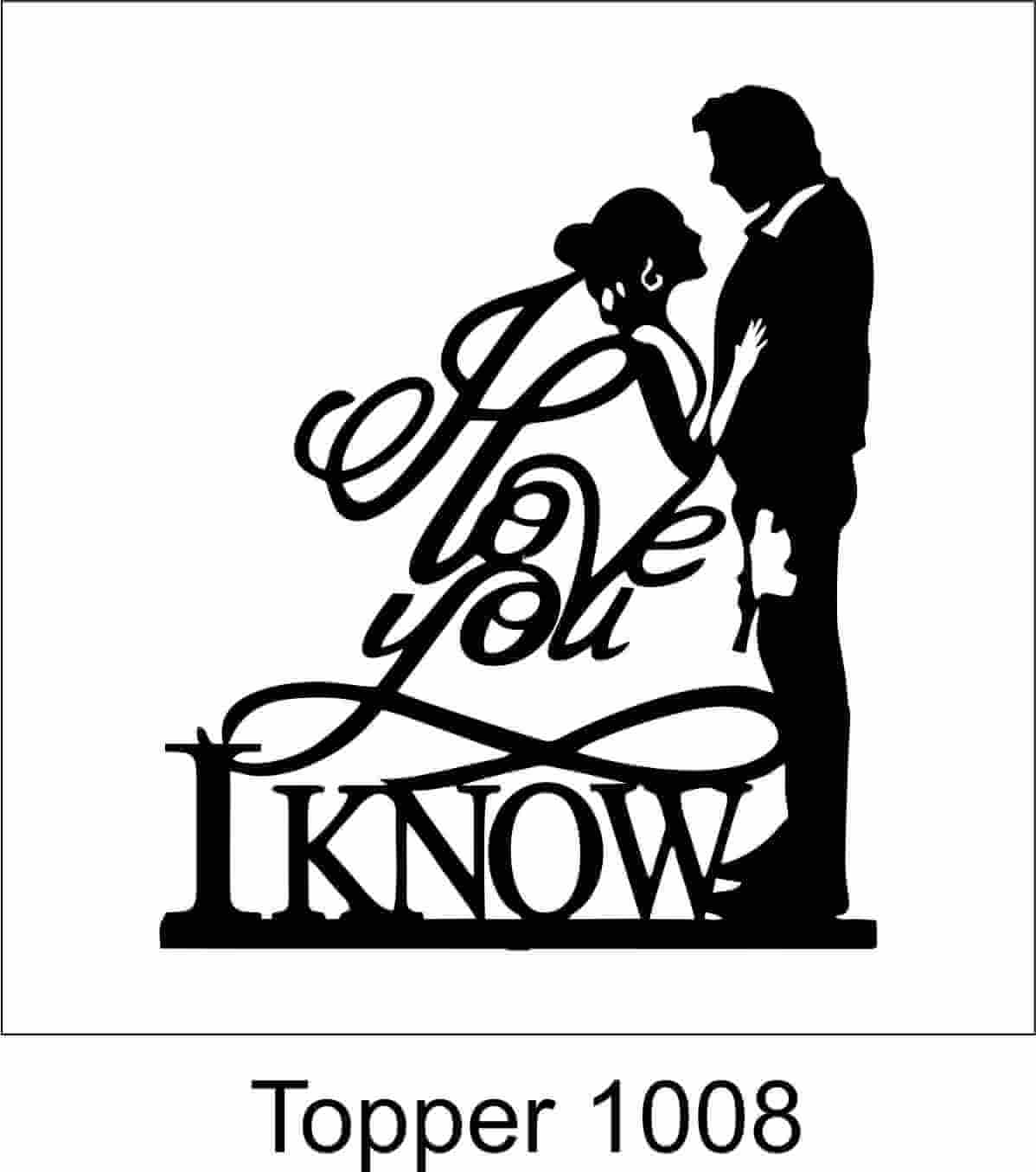 Personalized Cake Topper 1008 - Image 2