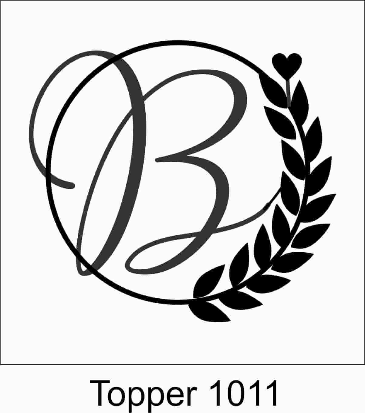 Personalized Cake Topper 1011 - Image 2