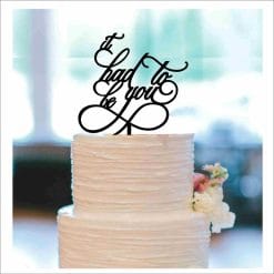 Personalized Cake Topper 1047