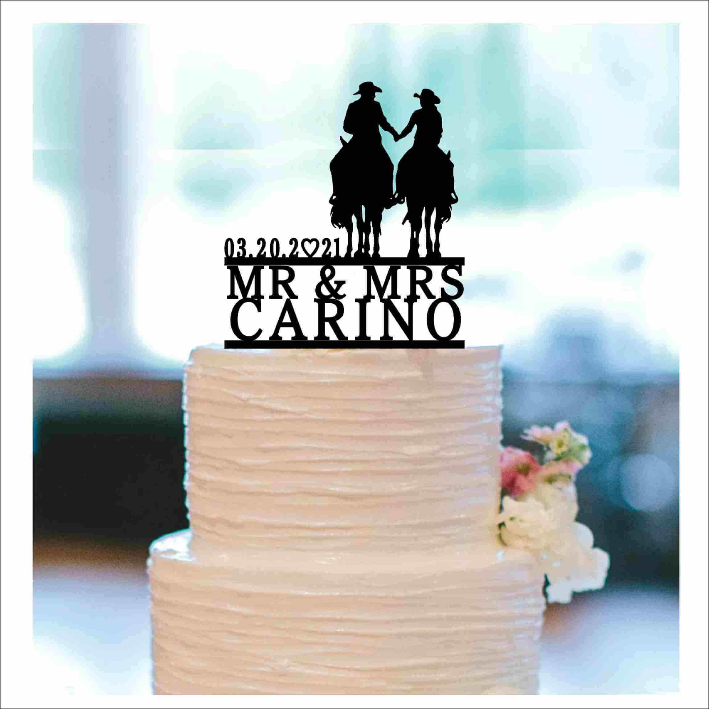 Personalized Cake Topper 1067
