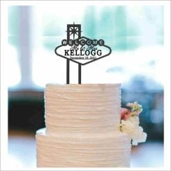 Personalized Cake Topper 1077a
