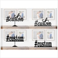 Table Sign - # Custom
