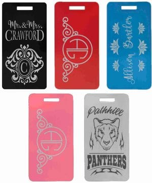 Luggage Tags - Aluminum