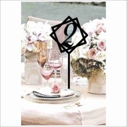 Table Numbers - b1 Contemporary