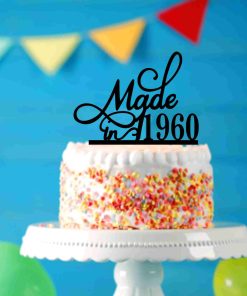 Birthday Cake Topper 2022