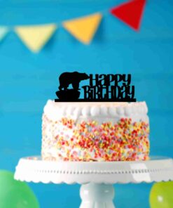 Birthday Cake Topper 2070 Bear