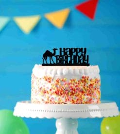 Birthday Cake Topper 2070 Camel