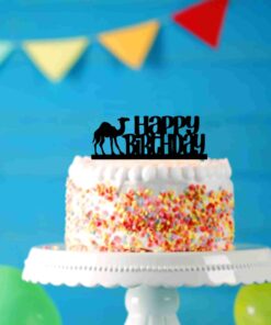 Birthday Cake Topper 2070 Camel