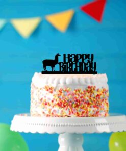 Birthday Cake Topper 2070 Llama