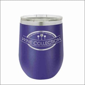 Polar Camel 12 oz. Vacuum Insulated Stemless Tumbler w/Lid