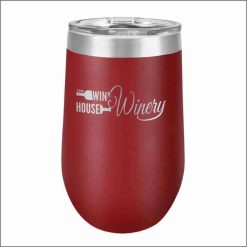 Polar Camel 16 oz. Vacuum Insulated Stemless Tumbler w/Lid