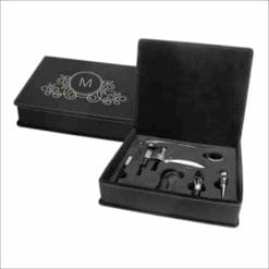 5-Piece Wine Tool Gift Set - Leatherette