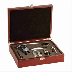 5-Piece Wine Tool Gift Set - Rosewood Finish
