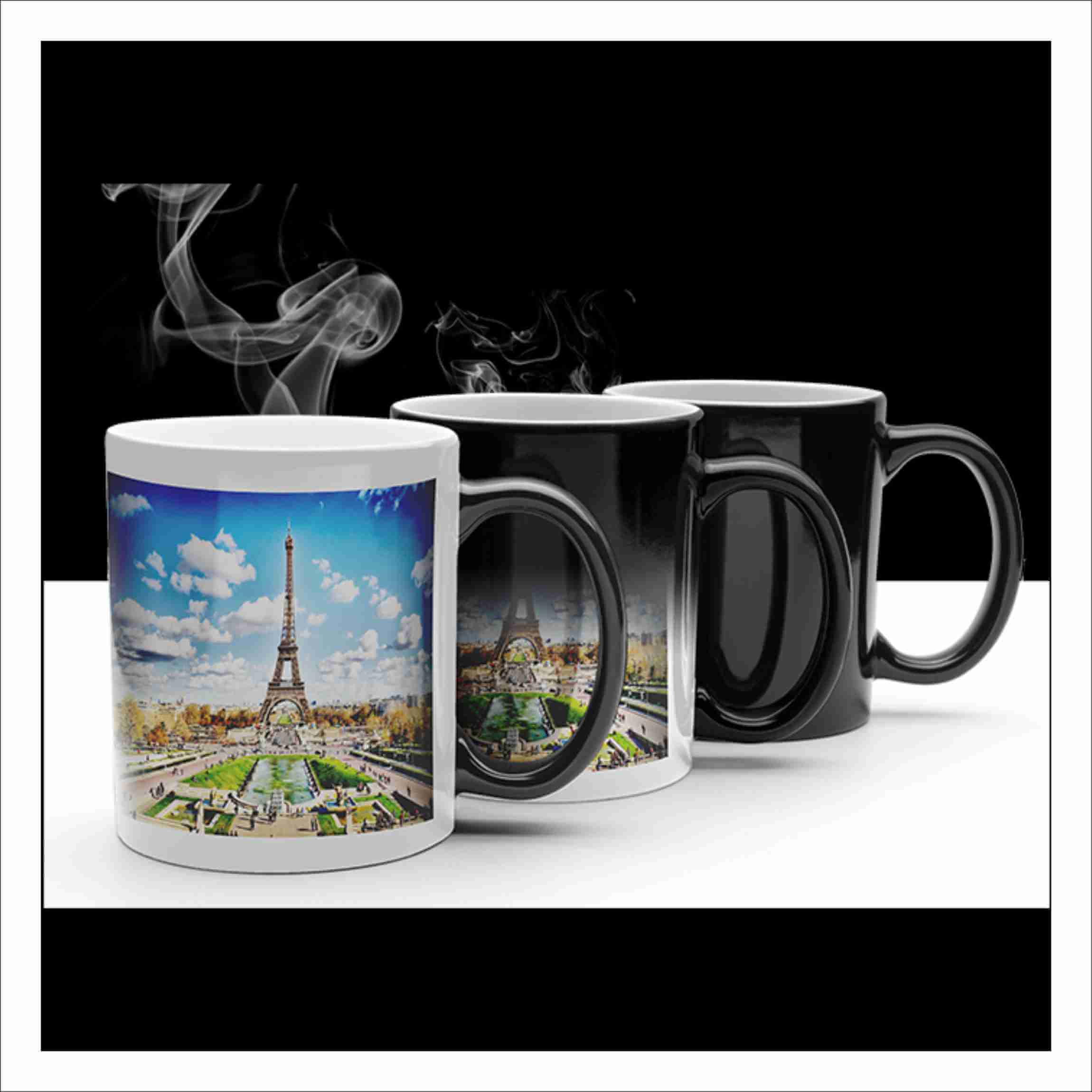 "Magic" Ceramic Photo Mugs - 11 oz. - Image 3