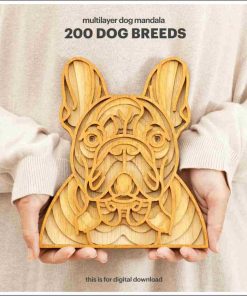 Layered Home Decor - Dog (6 Layers) - 200 Breeds Available