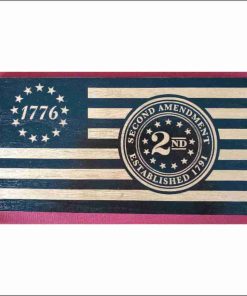 "2nd Amendment" Commemorative Flag