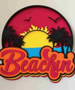 Layered Wall Decor - Beachin' (6 Layers)