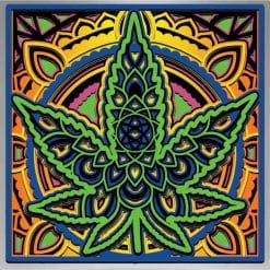 Layered Wall Decor - Cannabis (6 Layers)