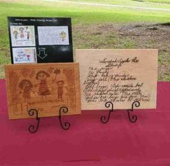 Convert Your Drawing, Recipe Card or Photo into a Cutting Board