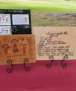 Convert Your Drawing, Recipe Card or Photo into a Cutting Board