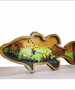 Layered Wall Decor - Gone Fishin' (5 Layers)