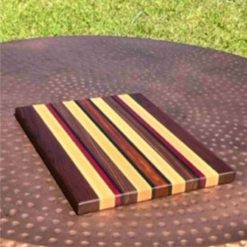 Racing Stripes - Edge Grain Cutting Board