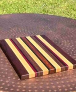 Racing Stripes - Edge Grain Cutting Board