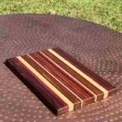 Raspberry Glow - Edge Grain Cutting Board