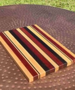 Vanilla Cherry Twist - Edge Grain Cutting Board