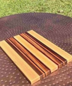 Zebra Creme - Edge Grain Cutting Board