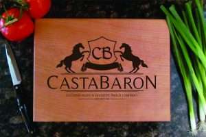 Personalized Cutting Board - Laser Engraved 427-435