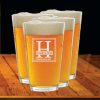 Beer Pint Glasses, Design 126