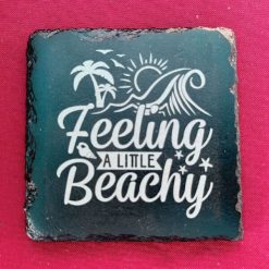 Slate Coasters - Feeling Beachy