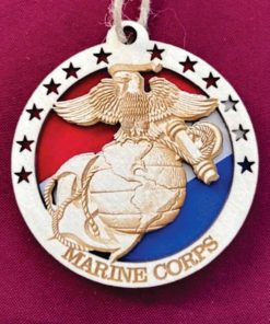 Layered Marines Ornament – 2 Layers of Intricate Detail